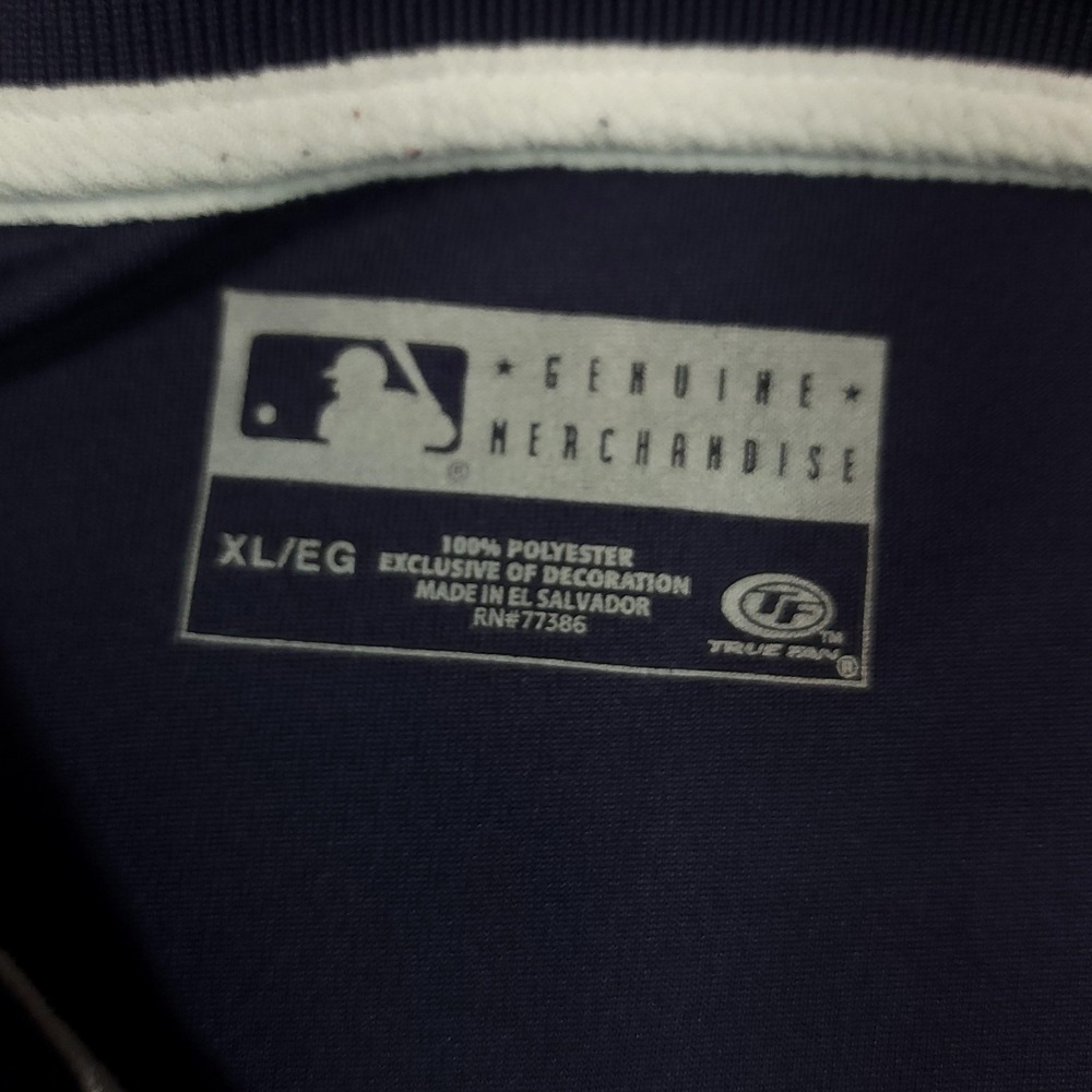 Washington Nationals Shirt Mens XL Blue MLB Baseball Polo Stars True Fan USA - Picture 5 of 13